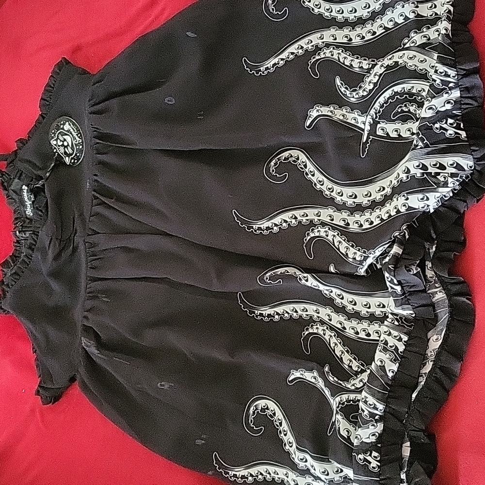 Sourpuss Tentacles Babydoll Dress